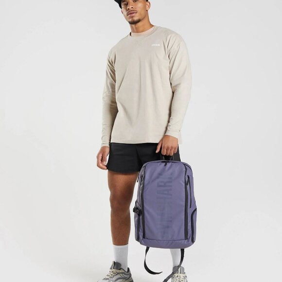 GYMSHARK REST DAY SWEATS LONG SLEEVE T-SHIRT NWT MEDIUM - Picture 3 of 7